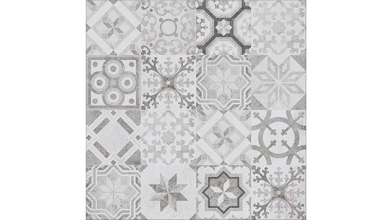 Concrete style inserto patchwork - декоративна плитка від Cersanit