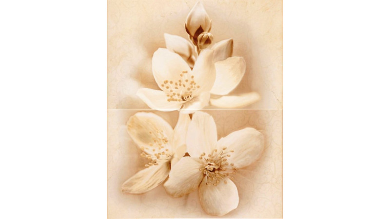 Diana decor flower 50x40 - керамічна плитка від Cersanit