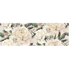 Gracia white flower satin