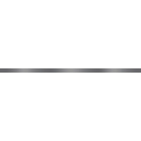 Metal silver glossy border 2x60