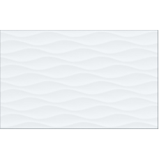 White wave structure glossy 25x40