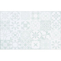 Sansa white pattern glossy 25x40