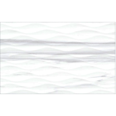 Teri white structure glossy 25x40
