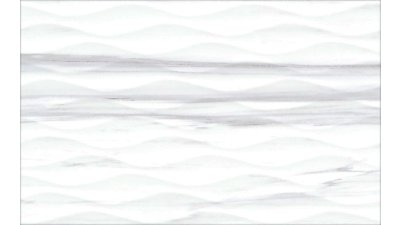 Teri white structure glossy 25x40 - керамічна плитка від Cersanit