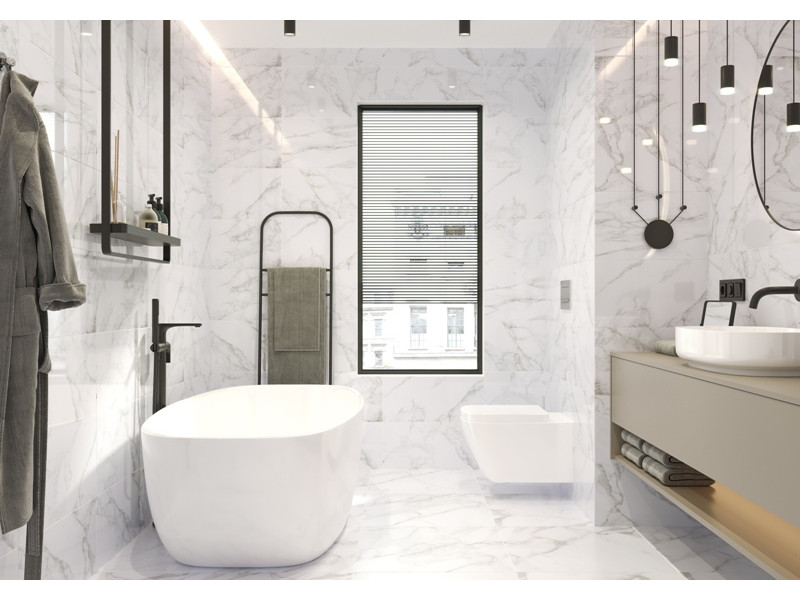 Marmo Bianco - керамична плітка від GOLDEN TILE Marmo Bianco - керамична плітка від GOLDEN TILE