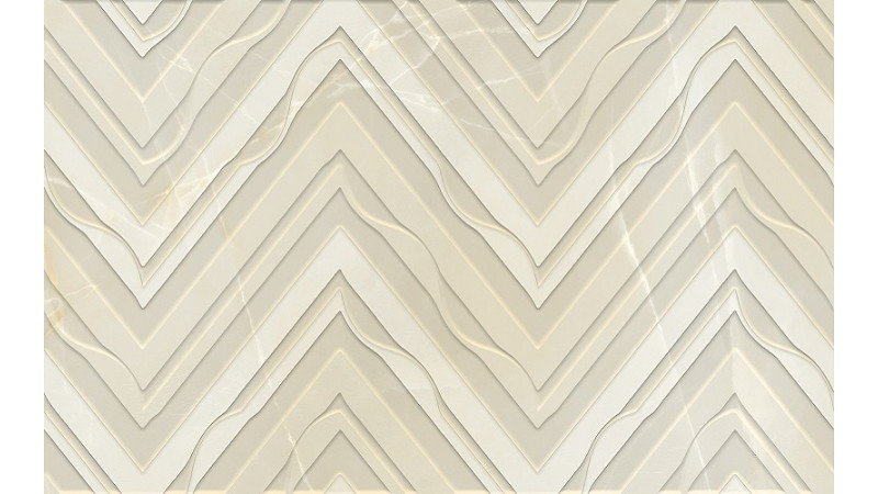 Onyx Story chevron бежевий - керамічна плитка від Golden Tile