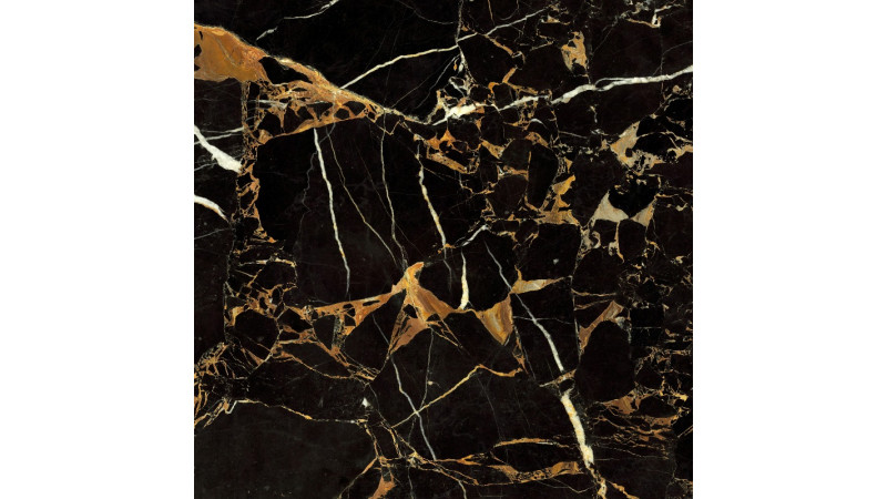Saint Laurent чорний 607x607 - керамограніт від TERRAGRES (Golden Tile)