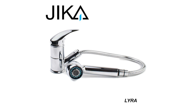 Змішувач для умивальника LYRA H3512710043001 - сантехніка від JIKA