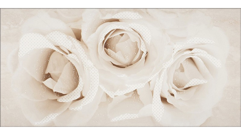 Camelia inserto flower - керамічна плитка від Opoczno