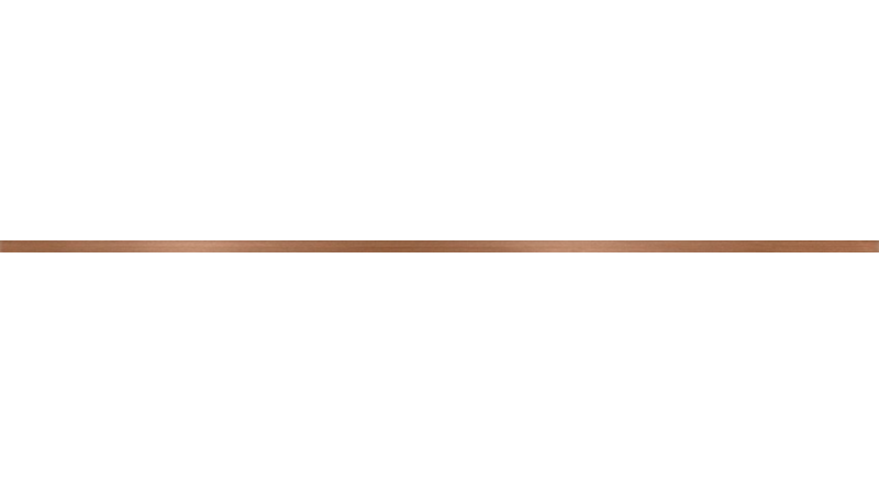 Metal Copper Border Matt 10х600 - плитка від Opoczno
