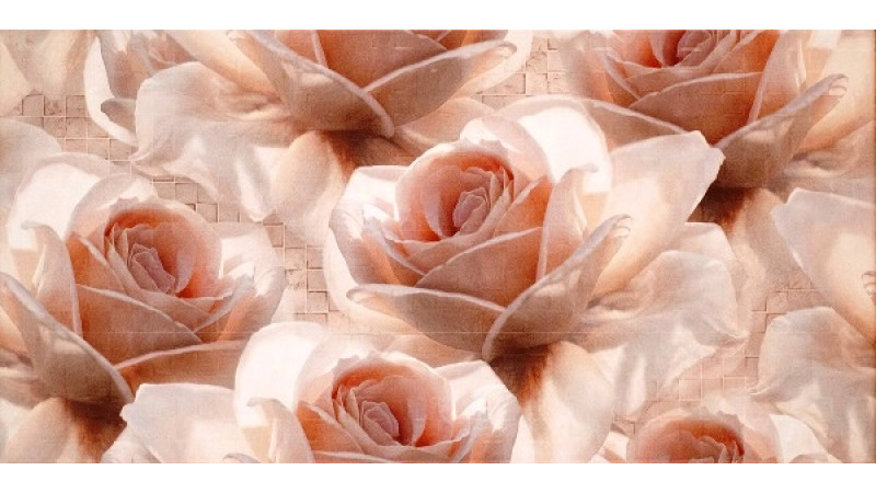 Royal garden inserto flower- декоративна плитка від Opoczno