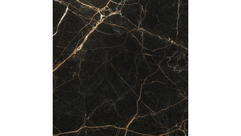 Marmo Perlanera чорний 600x600 - керамограніт від TERRAGRES (Golden Tile)