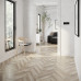 Parquet бежевий 607x607 - керамограніт від TERRAGRES (Golden Tile)